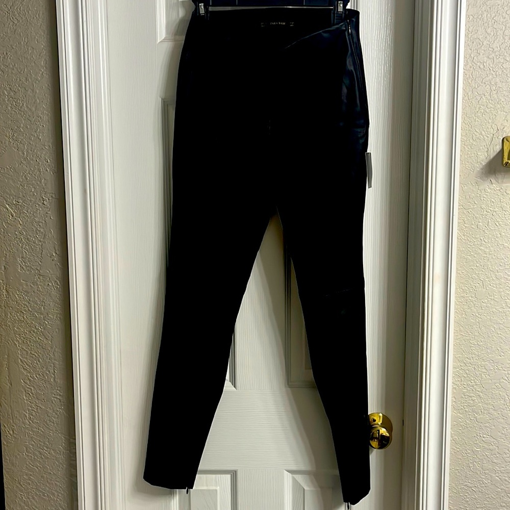 Cute, pleather pants